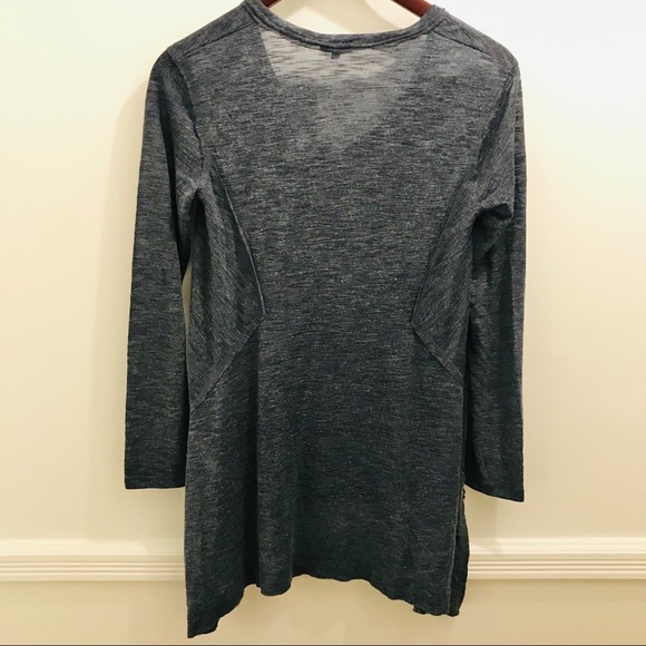 NWT Splendid Cozy Melange Jersey Top XS blue - Picture 3 of 11